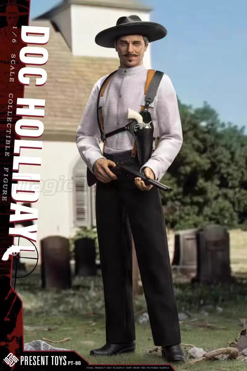 【MT】PRESENT TOYS PT-SP86 DOC HOLLIDAY 1/6 Action Figure Model Toy