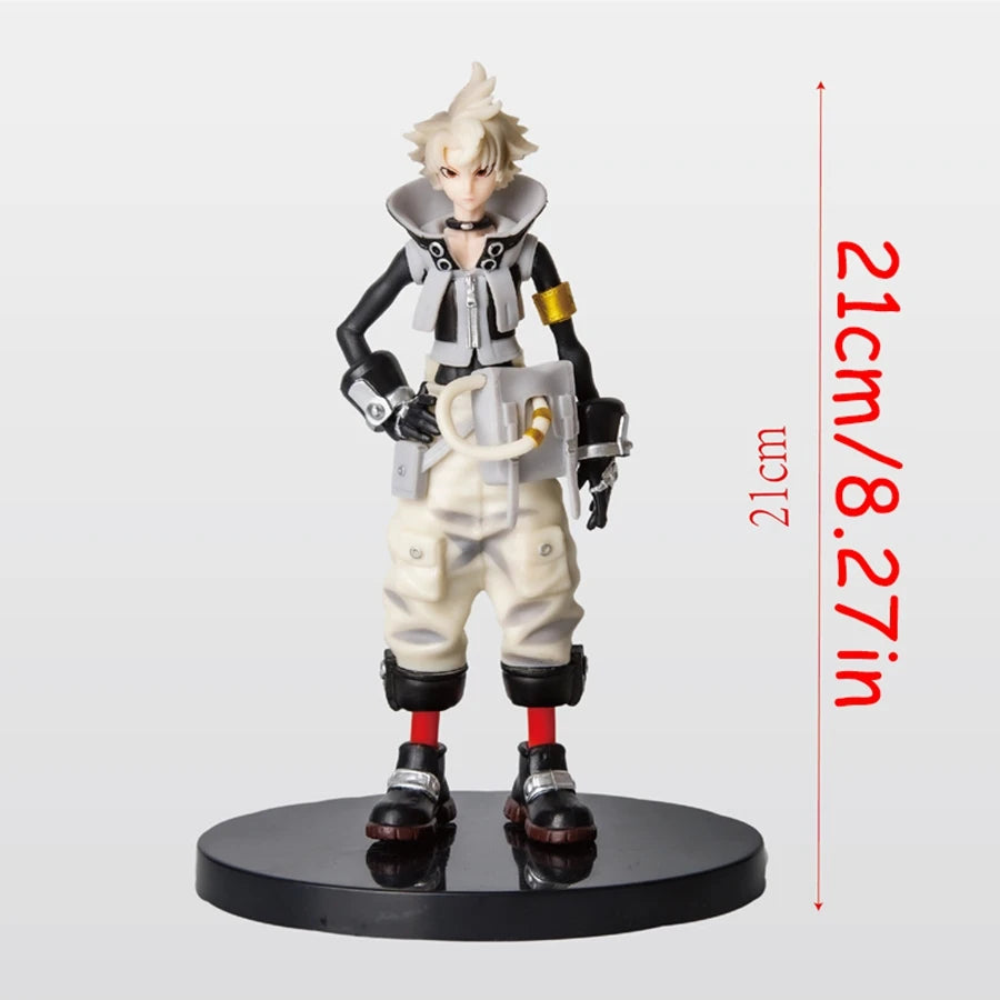 21 cm/8,27 in GACHIAKUTA Anime Figur GACHI AKUTA Rudo/Riyo Action Figur Enjin/Zanka Figur PVC Erwachsene Sammlung Modell Puppe Spielzeug