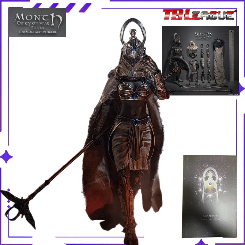 TBLEAGUE Original 1/6 Steel Frame Wrapped Rubber Movable Woman Doll Egyptian Female Eagle God Mengtu Figurine Model Play Model