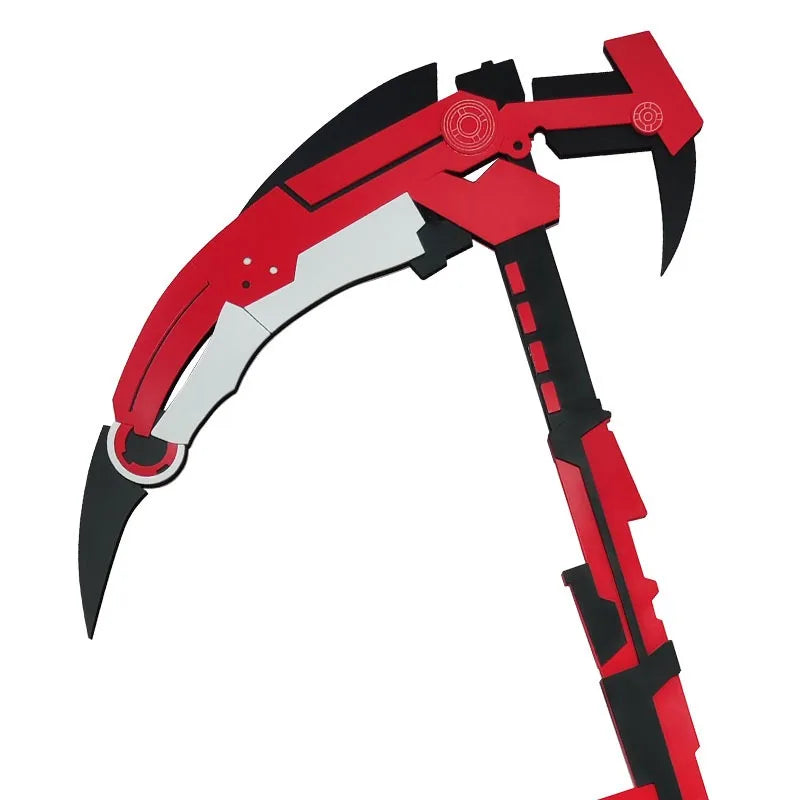 180cm Ruby Rose Sickle RWBY Anime Peripherals Wooden Detachable Cool Model Unsharpened Cosplay Desktop Ornament Collections Toy