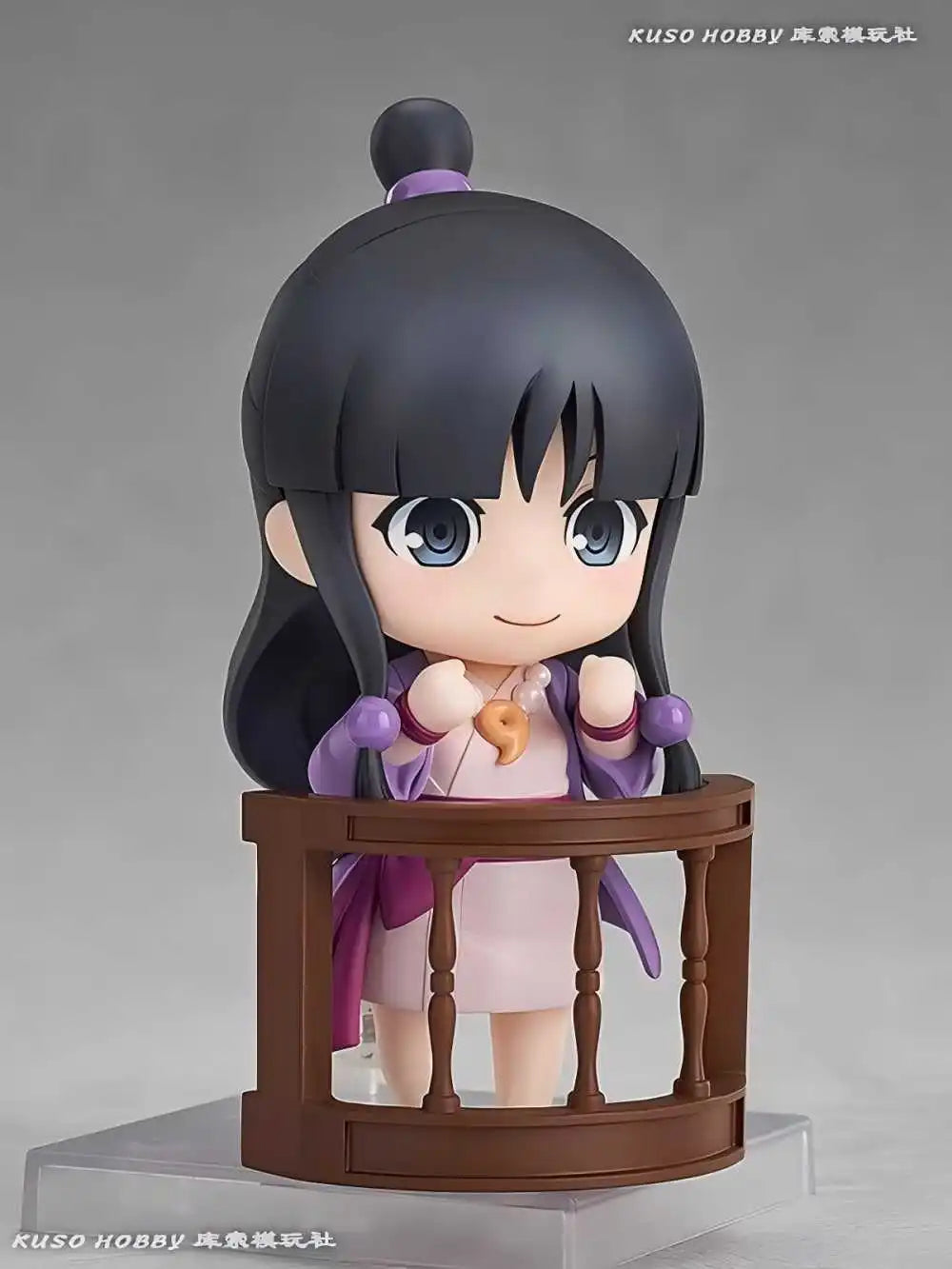 Original Brand New ‌In Stock GSC #2116 Maya Fey Ace Attorney Spirit Medium Figure w/Kurain Charm & Magenta Robe