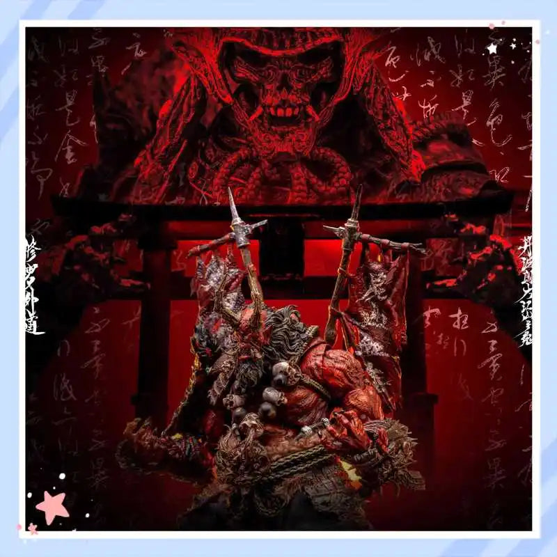 Maestro Union 1/12 Shuten Doji Articulated Action Figure Oni Samurai Collectible Model Toy For Anime Action Figure Collectors