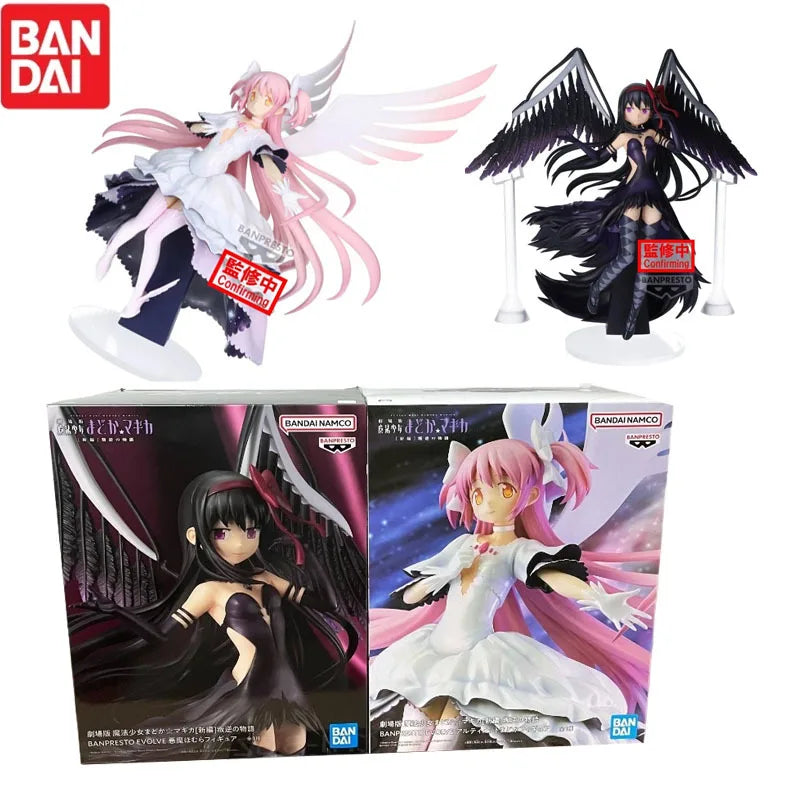 Auf Lager: BANDAI Original BANPRESTO Akemi Homura Madoka Kaname Anime-Actionfiguren – Spielzeug für Kinder und Geschenke