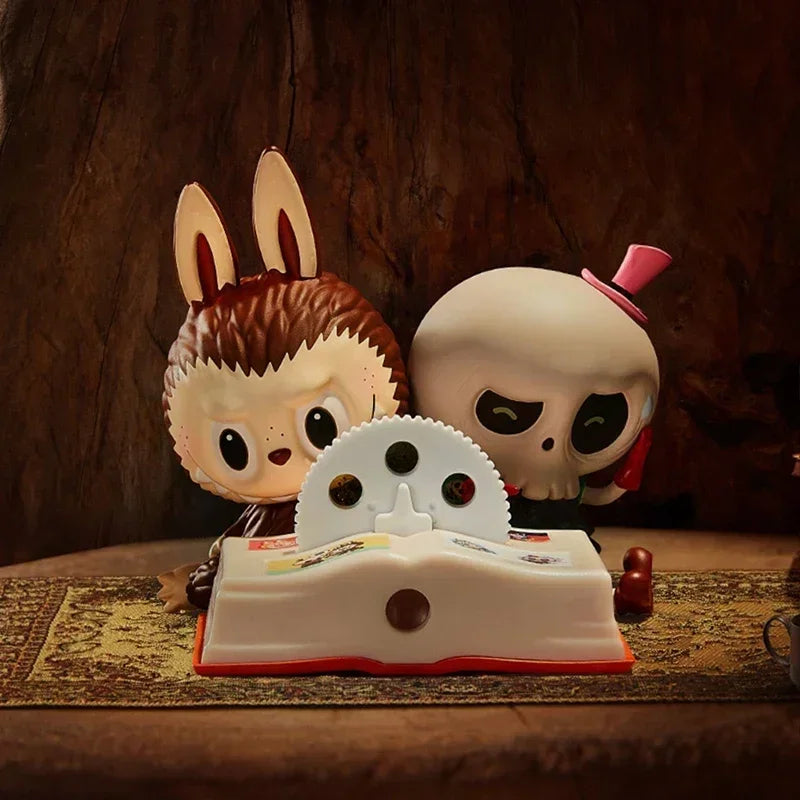POP MART LABUBU THE MONSTERS Mischief Diary Series Blind Box Surprise Box Оригинална екшън фигурка Анимационен модел Орнамент Колекция