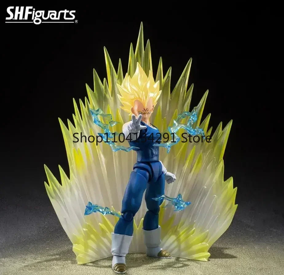 In Stock Original Bandai Sh Figuarts Dragon Ball Z Majin Vegeta Action Figure Exclusive Edition Model Toys Pvc Gift Anime Figura