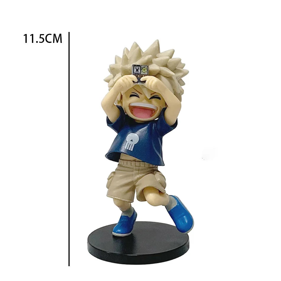 9.5CM   Tomura Shigaraki / Izuku Midoriya / Katsuki Bakugo  My Hero Academia Cute Chibi PVC Figurine | Collectible Toy Model