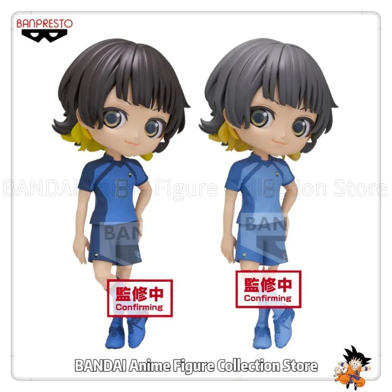 Original BANPRESTO Q Posket BLUELOCK BACHIRA MEGURU A/B Version Anime Humanoid Toy Model Gift