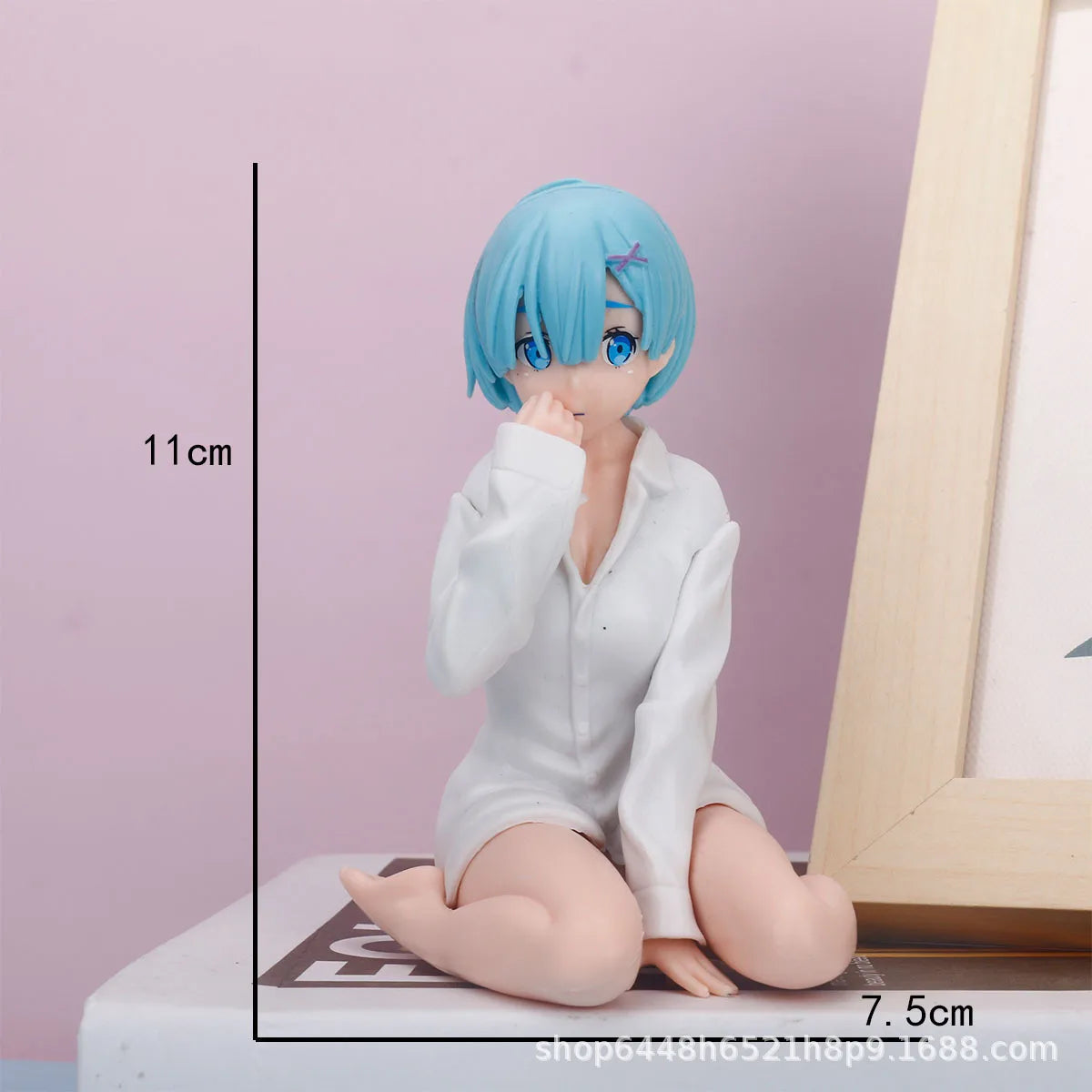 Miku Sakura Lolita Bunny Ears Girl Pillow Miku Swimming Ring Pajamas Rem Rabbit Hug Qiong Mei Figure Anime Cosplay Cushion Doll