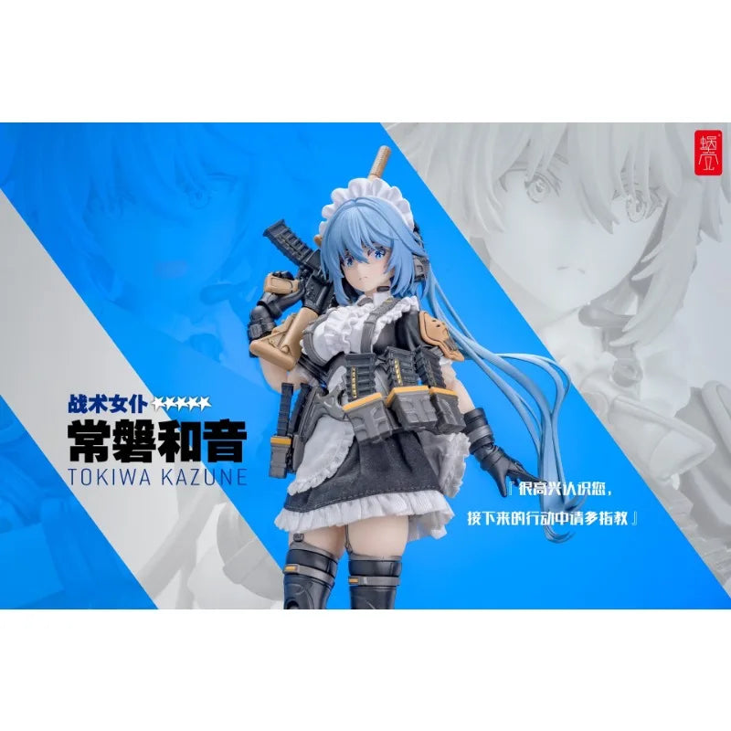 In Stock SNAIL SHELL RA-02 Tactical Maid Tokiwa Kazune 1/12 Scale Pre-painted Poseable Anime Action Figure Collectible Model Toy