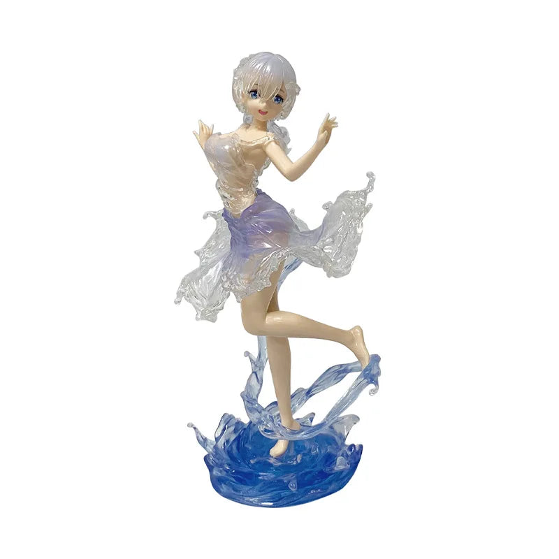 KDcolle Re:ZERO Starting Life in Another World Anime Figure Rem Sleep Sharing Action Figure Ram/Emilia Figurine Model Doll Toys