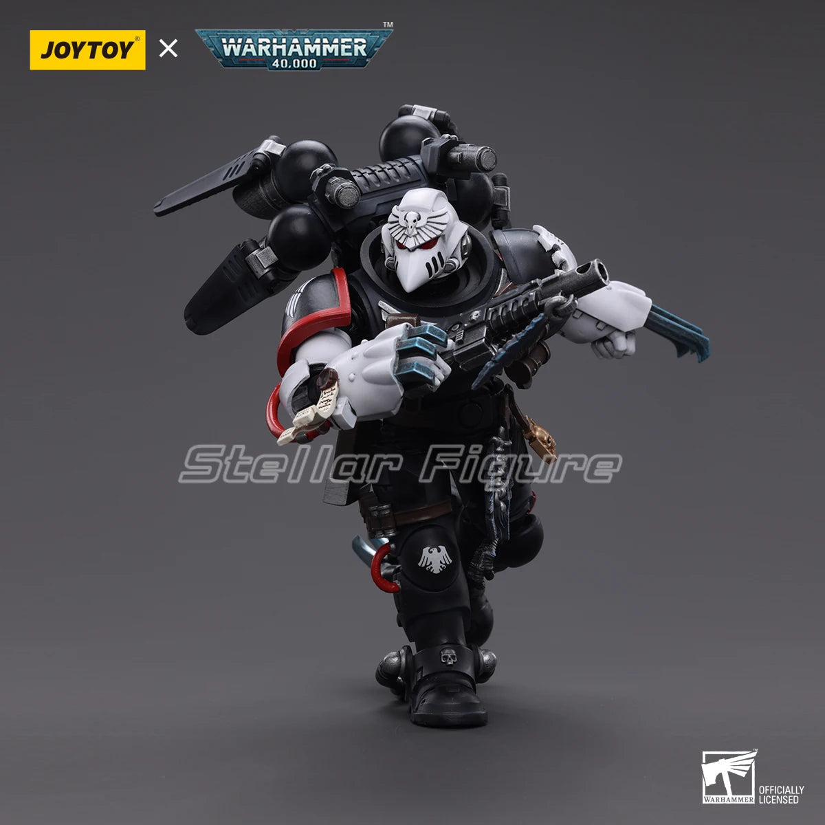 【Pre-sale】JOYTOY Warhammer 40K 1/18 Action Figure Raven Guard Chapter Master Kayvaan Shrike Model Toys Gifts Collection Ornament