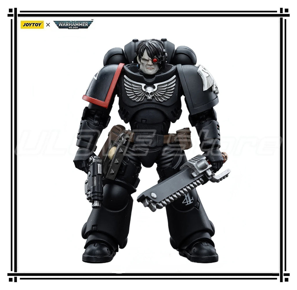 In Stock Original JOYTOY Warhammer 40K Raven GuardIntercessorsBrother Nax 1/18 Action Figure Gift Toys Model