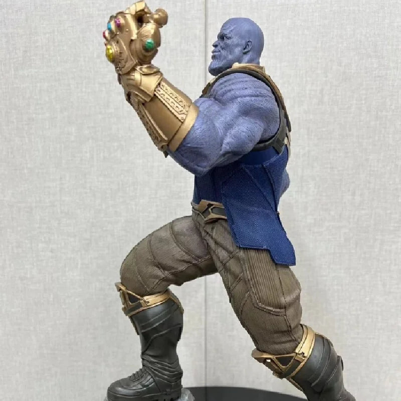 40cm Thanos Gk Resin Statue Infinity War Boxed Collectible Model Epic Movie Scene Figure For Marvel Lovers