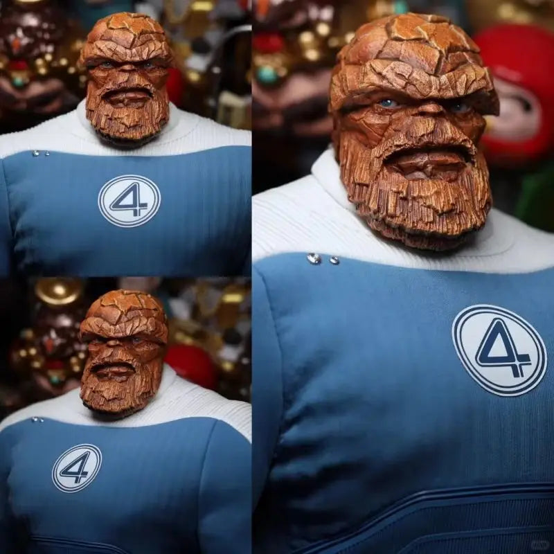 In Stock Original Hottoys Ht 1/6 Scale Mms813 Thing Ben Grimm Fantastic Four Action Figure Collectible Model Birthday Toy Gift