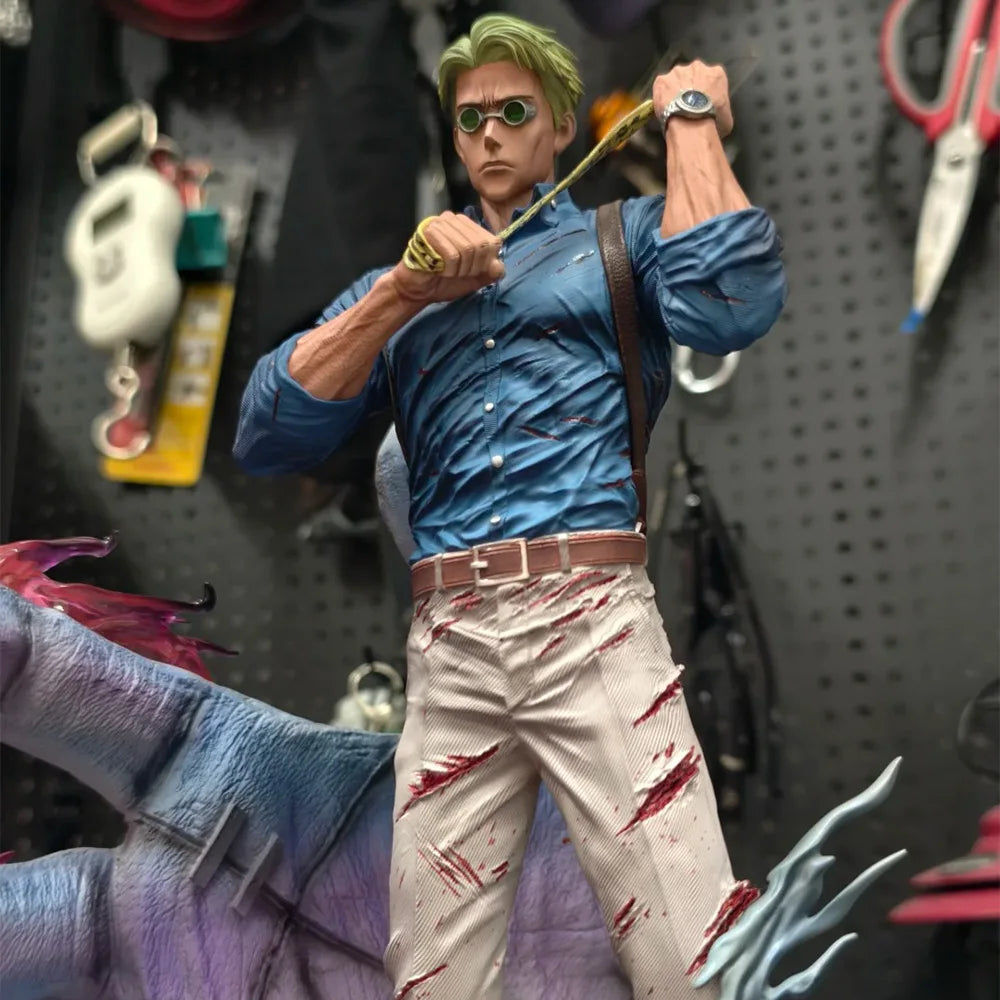 30 cm große Nanami Kento Figur, Jujutsu Kaisen Anime-Figur, PVC, 3 Büsten, Puppen, Sammlerstück, Schreibtischdekoration, Statue, Spielzeug, Kindergeschenk