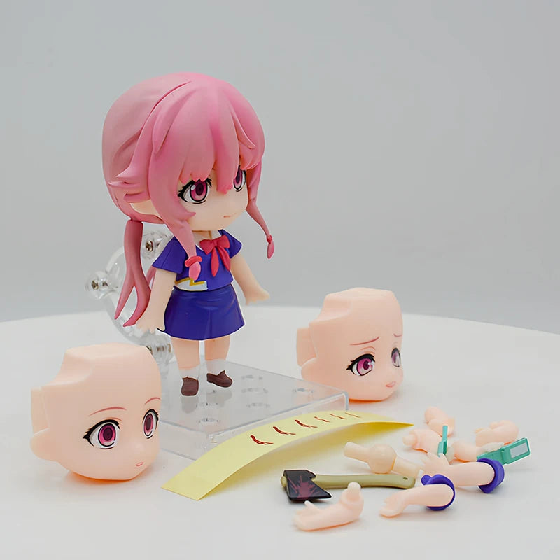 #2316 Mirai Nikki Yuno Gasai Anime Figure Pop Up Parade Future Diary Gasai Yuno Action Figure Collectible Model Doll Toys Gifts