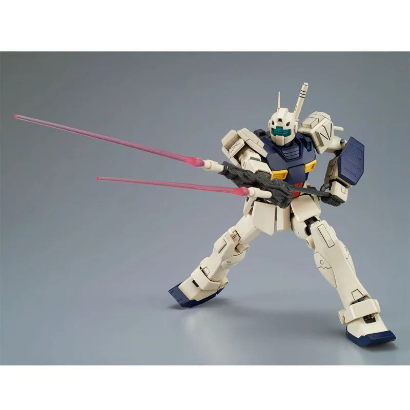 Bandai Original MG GM II Half Striker Type RMS-179 1/100 Anime Action Figure Assembly Model Toys Gifts For Children GUNDAM