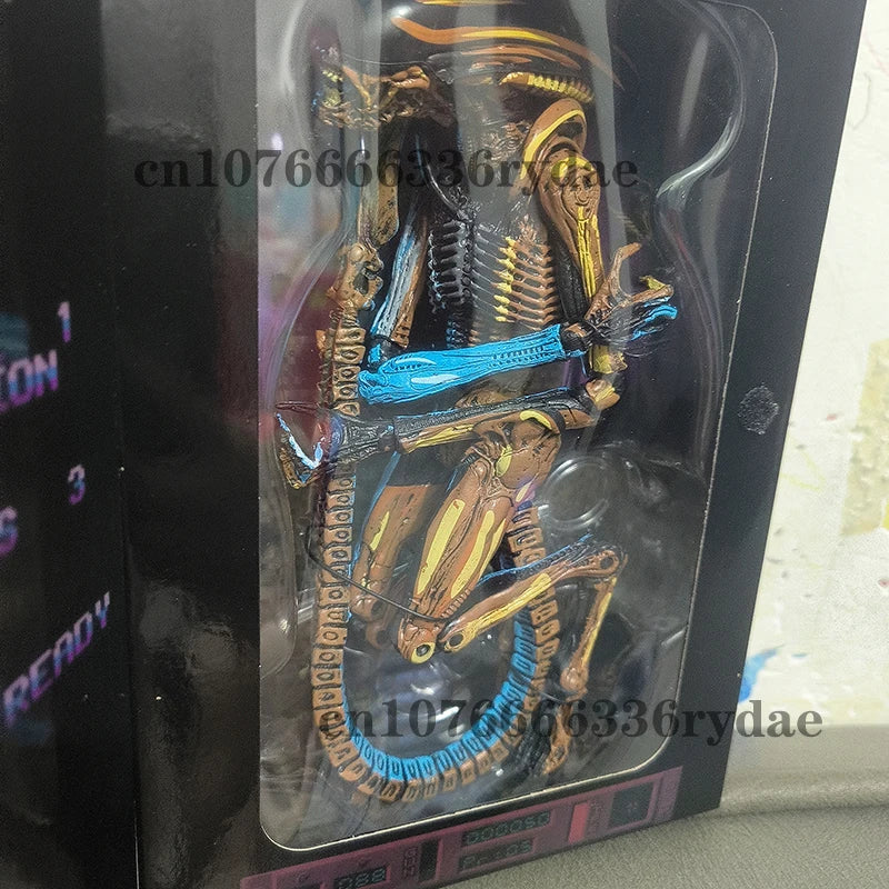 NECA Alien Blue Alien Xenomorph Figma Predator Toy Ripley Action Figure NECA Model Toy Gift 18CM