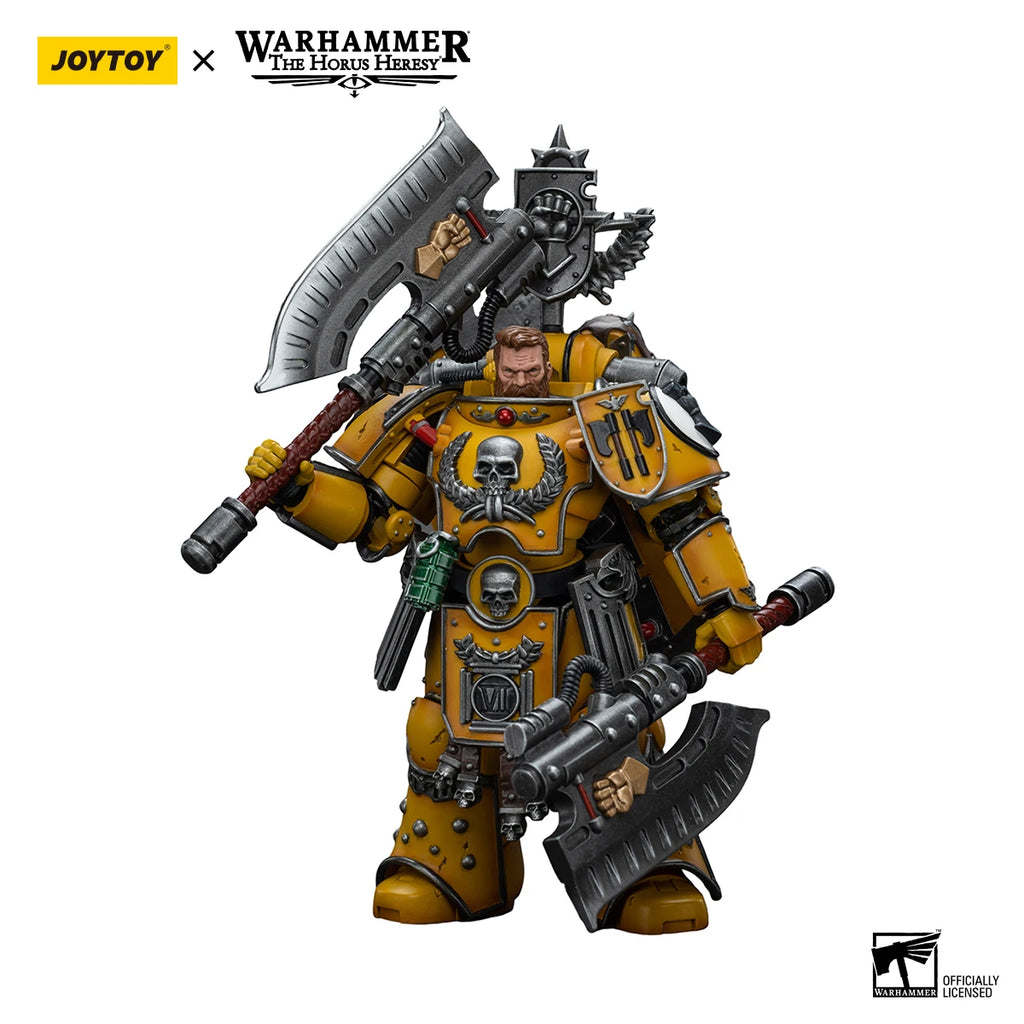 JOYTOY Warhammer 40K 1/18 Action Figure Ultramarines Iron Hands Blood Angels SIGMAR Anime Model Toy