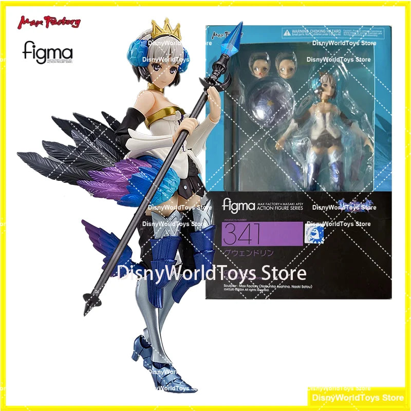 100% Original Figma 341 Odin Sphere Leifdrasir Gwendolyn In Stock Anime Action Collection Figures Model Toys
