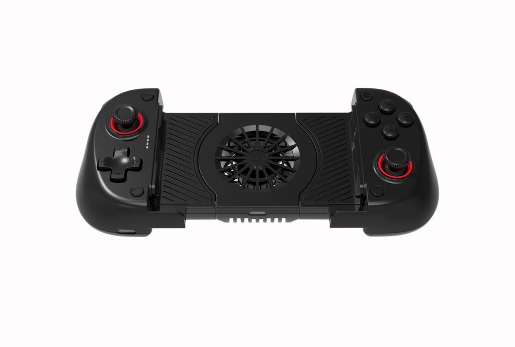 2 IN 1 Cooling Fan Stretching Gamepad X3 for Multi-Platform with Dual Hall,Dual vibration Motors&intelligence Bluetooth Chip