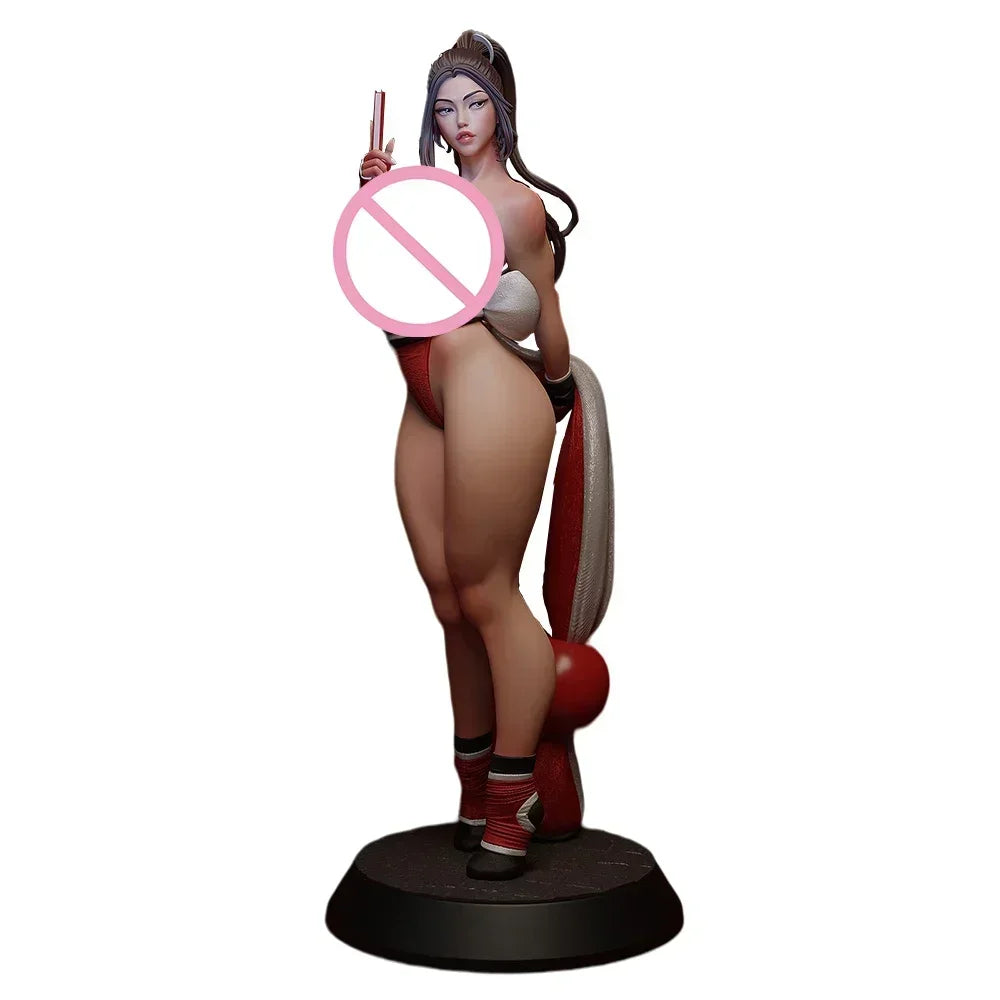 Mai Shiranui Miniature Figure 1:24 Resin Model Kit Unpainted Plastic Model Kit  Anime Figure A582