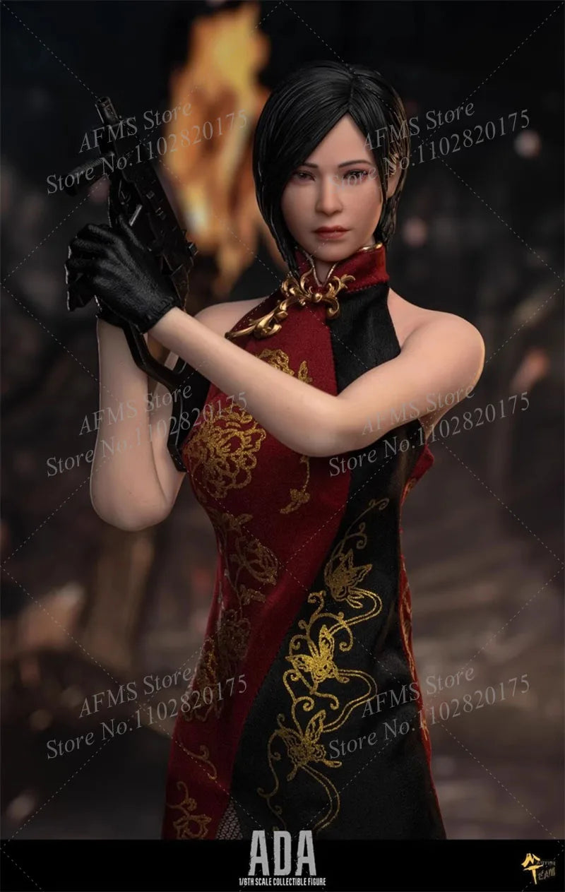 Master Team MTtoys018 1/6 Scale Collectibles Figure Ada Wong Double Head Movable Eyes cheongsam Ver 12inch Women Action Figure