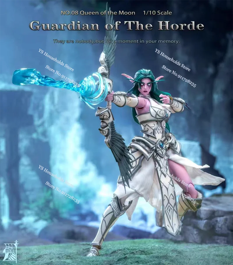 Mithril Studio NO.08 Queen of the Moon 1/10 Scale Guardian of the Horde Fairy Armored Combat 7inch Female Action Figure Doll
