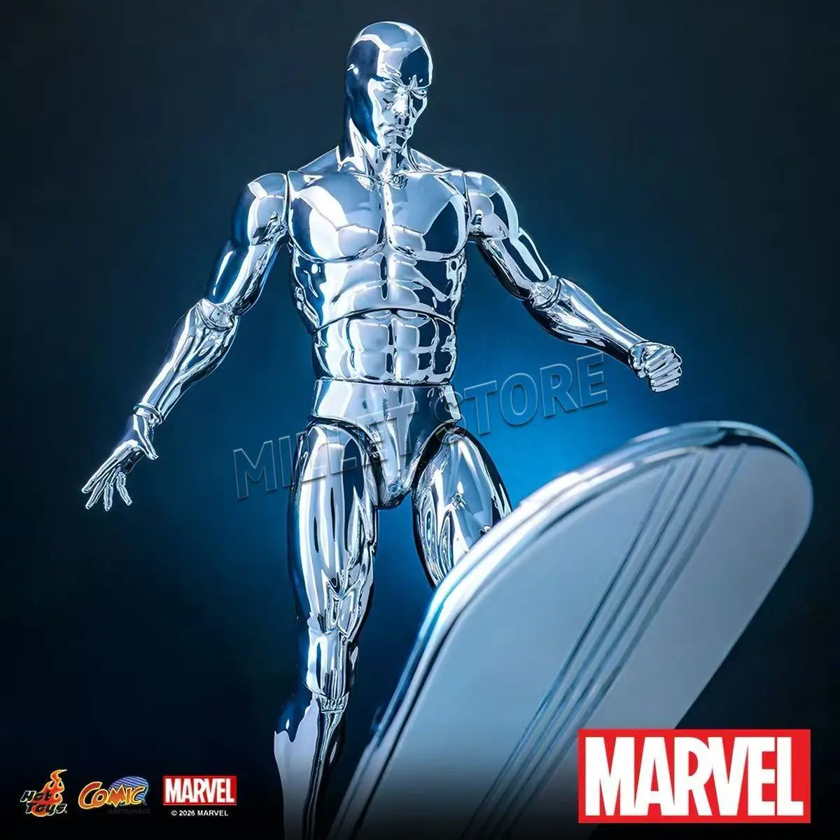 Adults Fun Pre-Sale! New! 100% Original Hot Toys 1/6 Scale Silver Surfer Action Figure Marvel Fantastic Four Anime Series