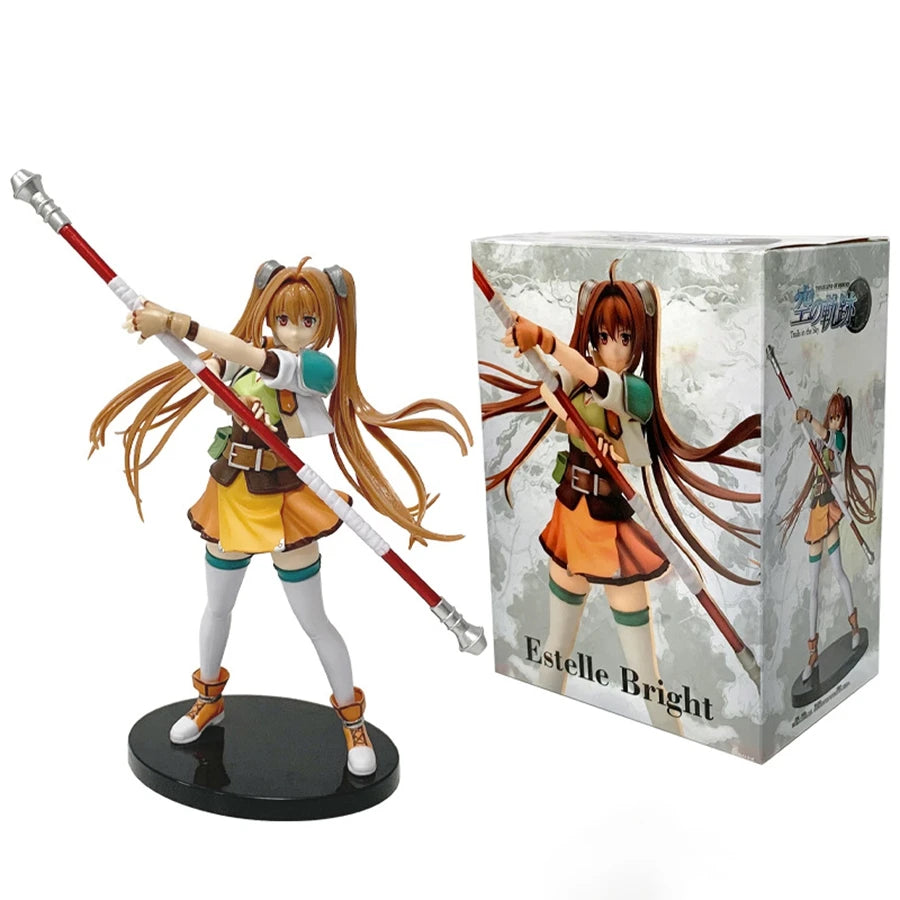 21 см Eiyuu Densetsu: Sora no Kiseki SC Аниме Фигура Estelle Bright Екшън Фигурка Joshua Bright Figurine Колекция PVC Модел Играчка