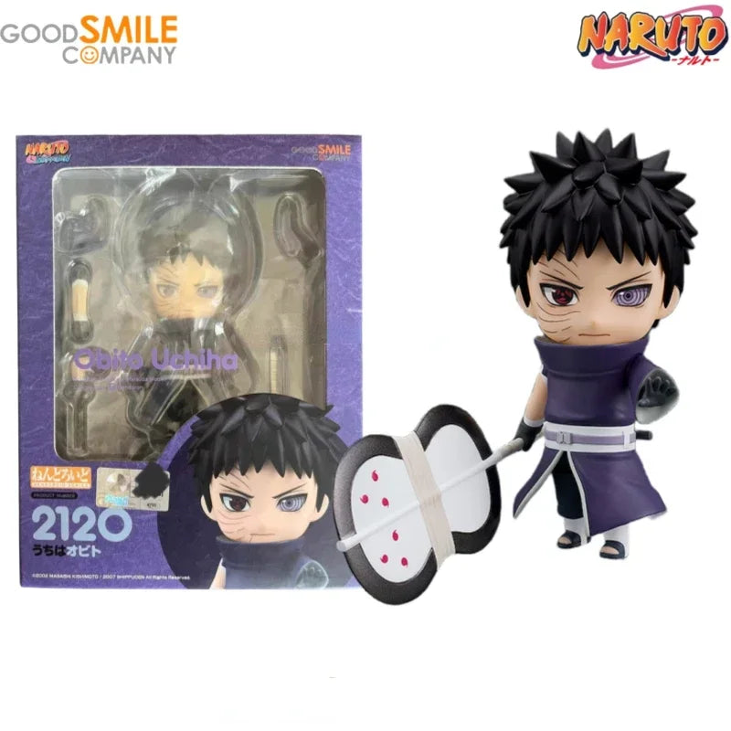 Spot Good Smile Nendoroid Naruto GSC Gaara Uzumaki Naruto Sasuke Orochimaru Itachi Jiraiya Kakashi Madara Rock Lee Puppenspielzeug