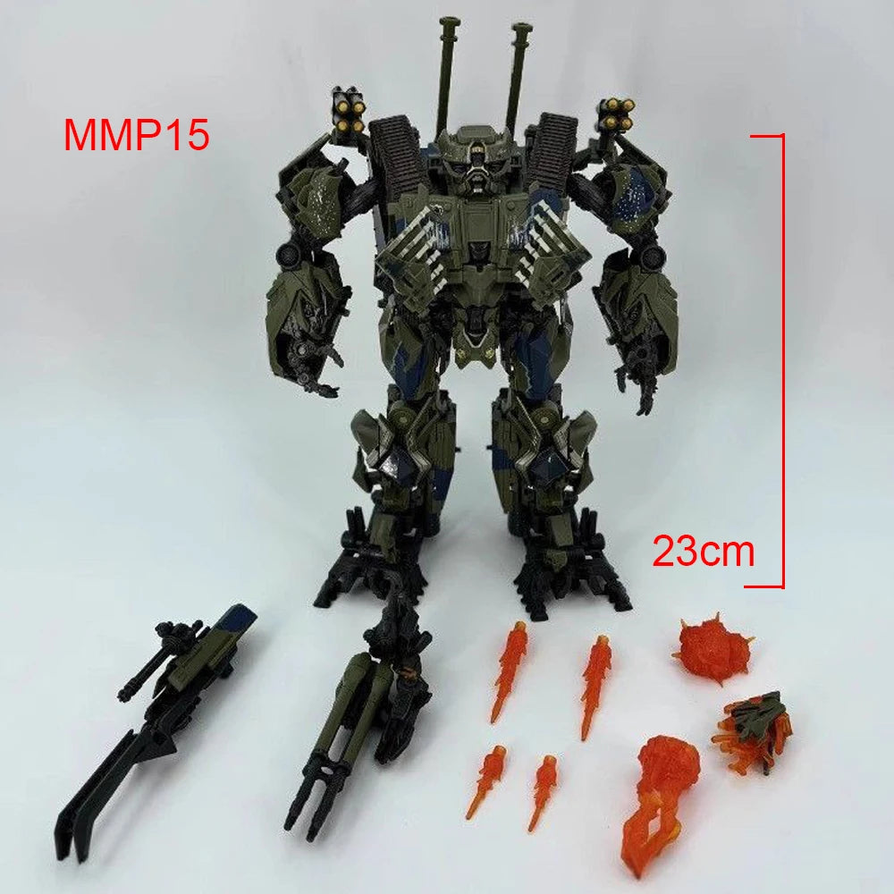 Transformation Toys MMP15 Brawl Noisy KO MPM15 M04 Truck Car M1A1 Military Tank Action Figure Deformation Robot Anime Model
