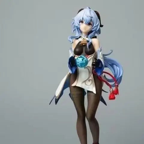 Anime Figuren GanYu Figuren Blaue Haarpuppe PVC Modell Süßes Mädchen Actionfigur Sammlung Dekoration Spielzeug für Kinder Geschenk