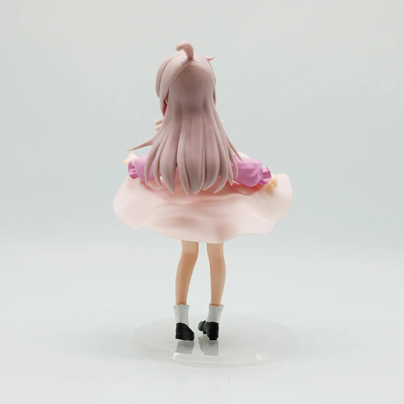 In-Stock 18cm Ooyama Mahiro Standing Pose Dress Figure - Cute Anime Model, Collectible Toy, Birthday Gift, Mysterious Surprise