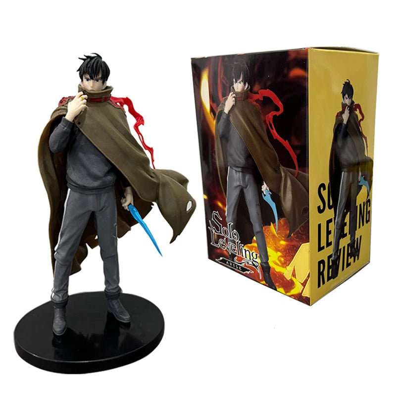 17cm/6.69in Solo Leveling Anime Figure Shadow Legion Ant King Bell Action Figure Sung Jinwoo Figurine PVC Collection Model Toys