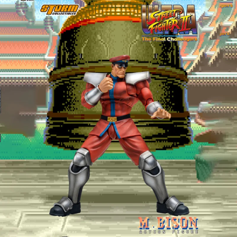 【100%original】Storm M. BISON - ULTRA STREET FIGHTER II - THE FINAL CHALLENGERS Collection Series Model Cartoon Character