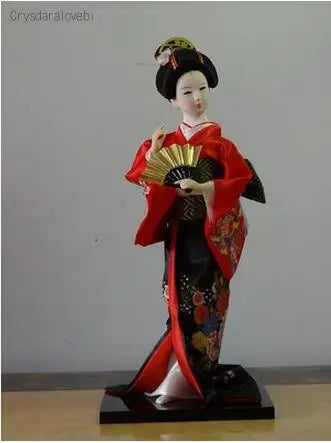 30cm Statuette Ethnic Japanese Geisha Dolls Kimono Dolls Belle Girl Lady Collection Home Decoration Miniature Figurines
