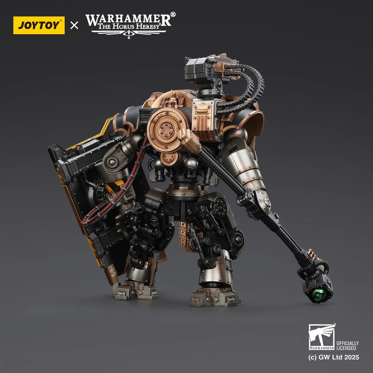 JOYTOY Warhammer 40K 1/18 Iron Warriors Iron Circle Domitar-Ferrum Class Battle-automata Action Figure Model Toy Collectors