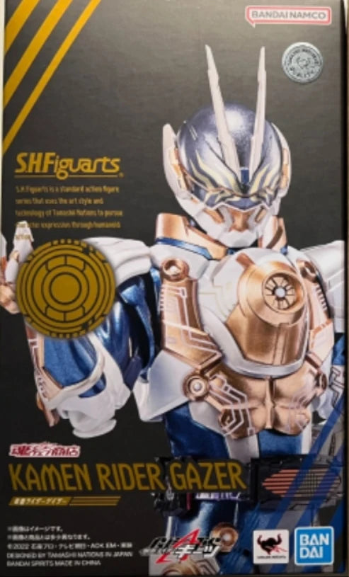 Bandai SHF S.H.Figuarts Kamen Rider GAZER Figure Finished Model KIT Anime full Action Original box Toy Gift for kids In shockset