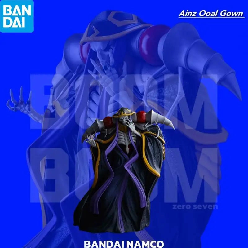 Genuine BANDAI NAMCO OVERLORD Ainz Ooal Gown PVC Figure in stock Collector Figurine Toys Desktop ornament New and unopened doll
