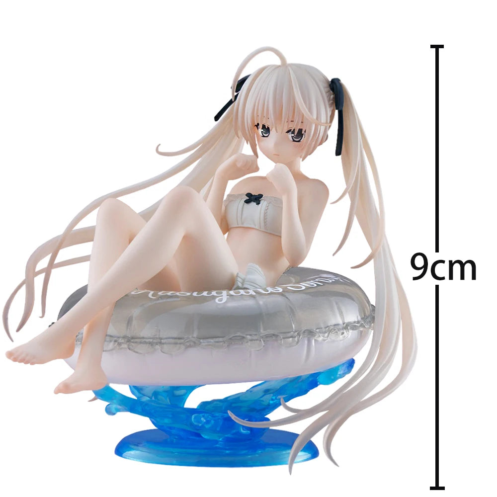 Anime Kasugano Sora Figur Badeanzug Mädchen Figur Kasugano Sora Actionfigur sitzende Pose Modellauto Dekor Ornamen Spielzeug Geschenk