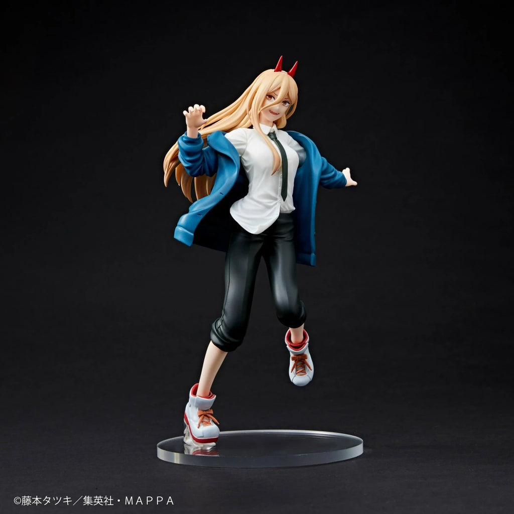 TAiTO Original Genuine Chainsaw Man 18cm Power 22cm Action Figure Adult Collection Model Doll Toys Boy Statue Ornament in Stock