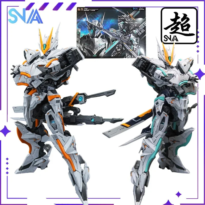 SNAA Original Round Table Knights Series Rampage Warhammer - Galahad/ 1/144 Assembled Mobile Mech Model Handmade Toy Gift