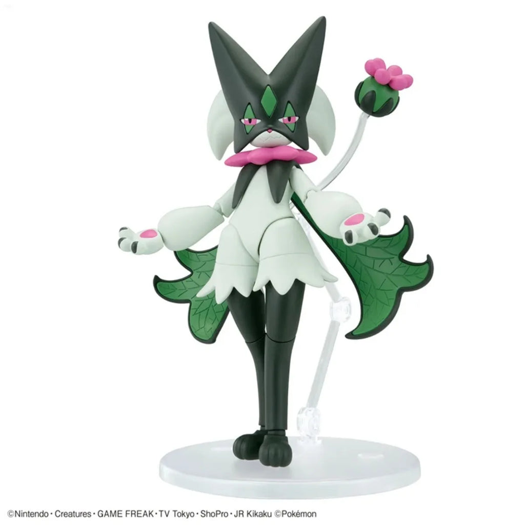Genuine Bandai Original Pokemon Figure Model Kits Pokemon Evolution 1/12 Anime Figures Meowscarada Action Model Toys Gift For