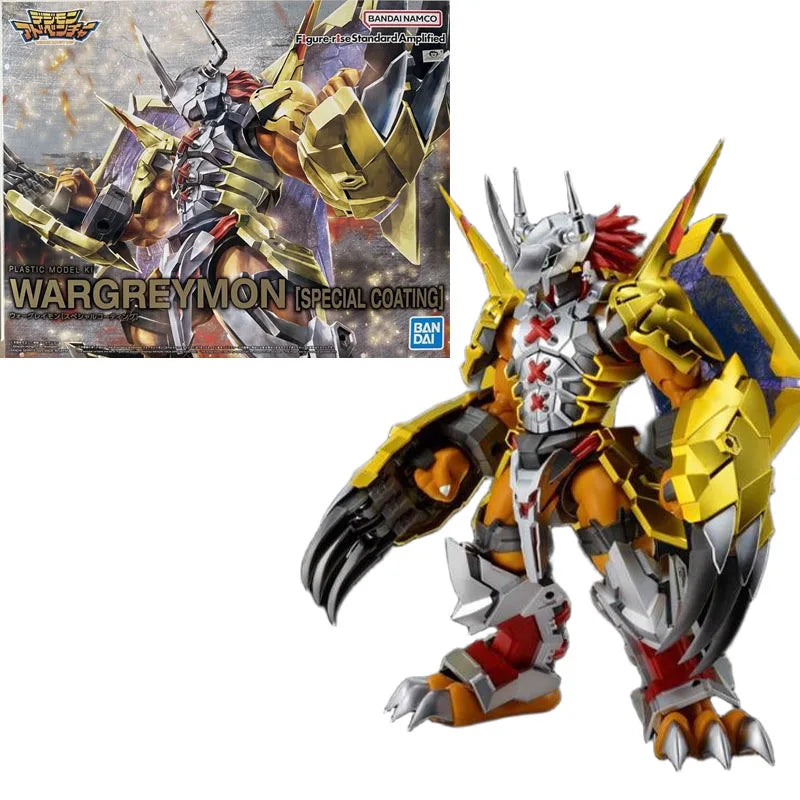 Bandai Original Figure-rise Standard Verstärkt WARGREYMON SPEZIELLE BESCHICHTUNG Digimon Abenteuer Action Figur Montage Modell Spielzeug