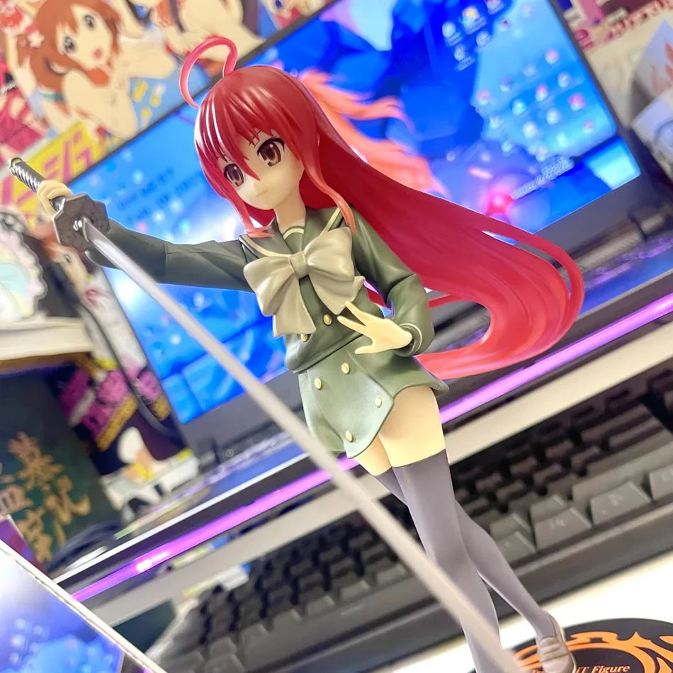 19CM Anime Shakugan no Shana Shana Punish the crime PVC Action Figures Model Collection Ornament Anime Cartoon Model Toy Gifts