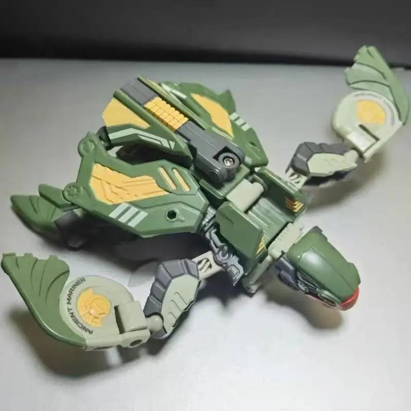 52TOYS BEASTBOX BB-24 Jetsam Turtle Deformation Robot Toy Assemble Mecha Cube Model Collectible Anime Trendy Toy Birthday Gift