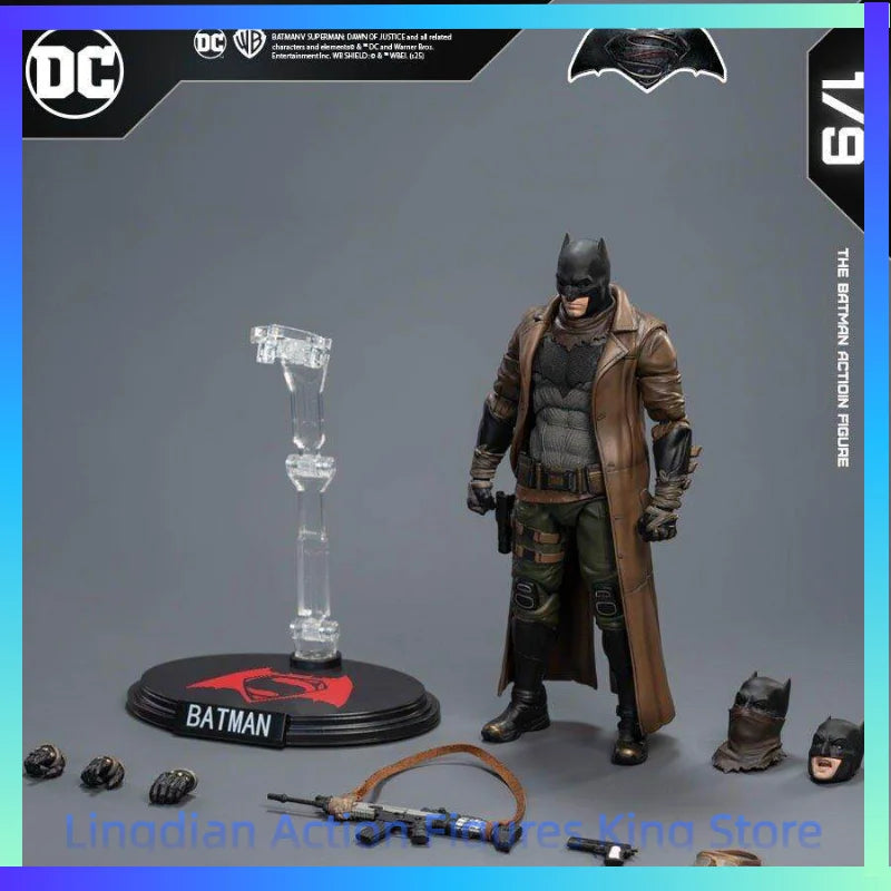 In Stock Yuanye Culture DC Panle Genuine Nightmare Desert Batman 1/9 Dawn of Justice Movable Figure Model Toy Collection Gift
