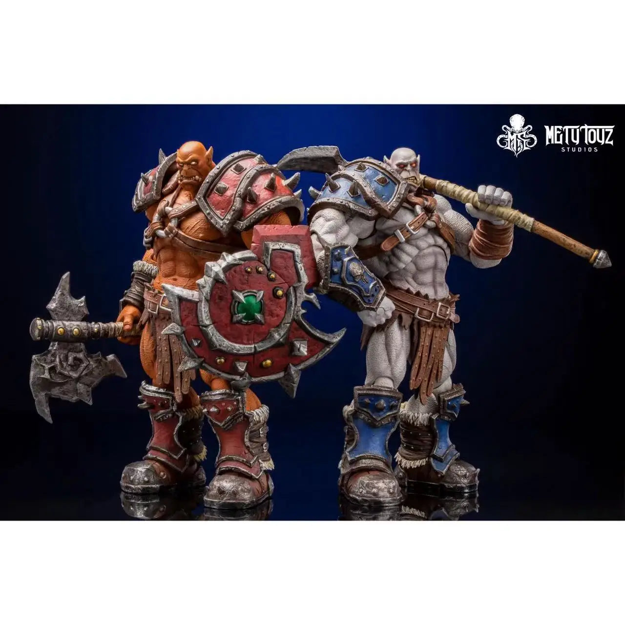 Metytoyz Limited Adventurer World Orc Ork Captain Kagas Bounty Hunter Bloody Hands Morlock Soldier Action Figure Special Edition