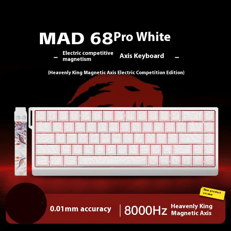 FGG Madlions Mad60 Mad68 He Mechanische Tastatur Magnetschalter 8k Wired Rgb Hot Swap Benutzerdefinierte Tastatur Esport Spiel Geschenk Zubehör